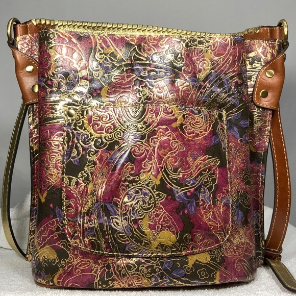 Patricia Nash Otavia Leather Bucket Bag - Picture 3 of 14